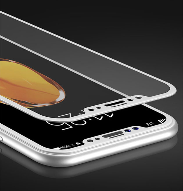 ฟิล์มกระจกนิรภัย 5D สำหรับ iPhone X